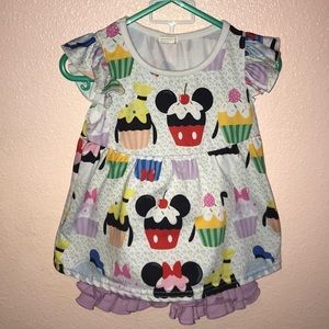 Disney cupcake outfit